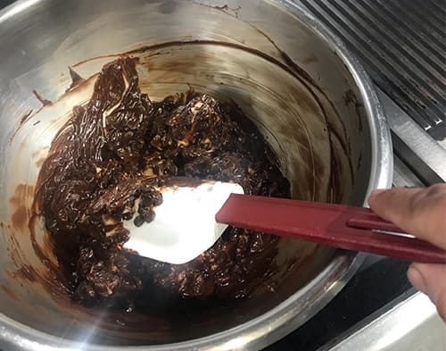 Recette fondant chocolat Pergola - Ingrédients